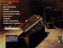 Tablet Screenshot of insanasomnia.com